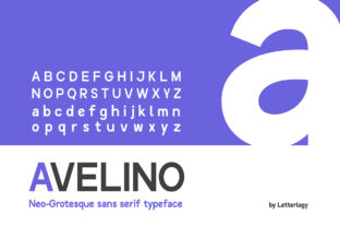 Avelino STD Typeface for Modern Web Design