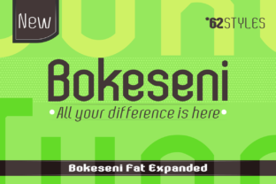 Bokeseni Expanded Fat Font for Bold Branding
