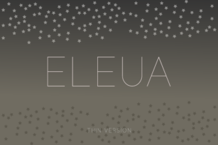 Eleua Thin: The Clean Sans Serif Font for Modern Design