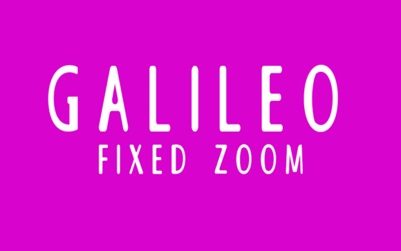 Galileo Fixed Zoom Font for Modern Web Design