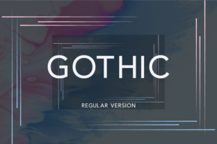 Gothic Regular: A Modern Typeface for Small Business Branding