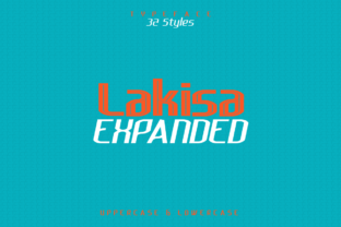 Lakisa Expanded Font for Modern Branding