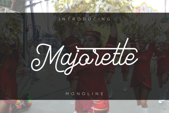 Majorette Font for Modern Editorial Design