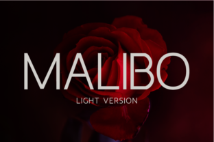 Malibo Light: The Elegant Sans Serif for Modern Design
