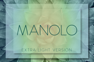 Manolo Extra Light: A Refined Sans Serif Typeface