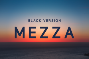 Mezza Black: The Ultimate Sans Serif Typeface