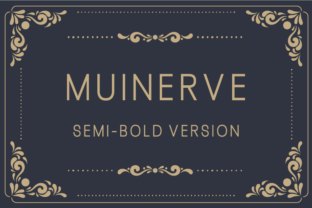 Muinerve Semi-Bold: A Modern Typeface for Makers