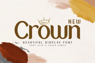 New Crown Typeface for Editorial Design