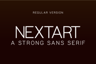 Nextart: A Timeless All-Caps Typeface for Modern Branding