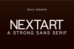 Nextart Bold Typeface for Modern Branding