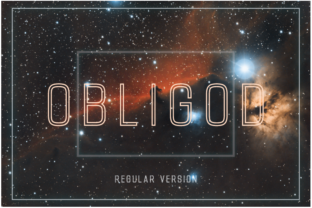 Obligod Outline Regular Typeface for Web Design