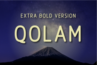Qolam Extra Bold: A Timeless Swedish Sans Serif