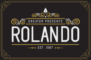 Rolando: A Vintage Sans Serif for Elegant Editorial Design