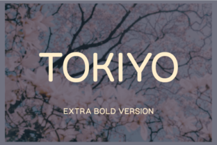 Tokiyo Extra Bold: A Premium Sans Serif Font Review
