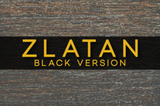 Zlatan Black: The Ultimate Sans Serif Font for Bold Branding