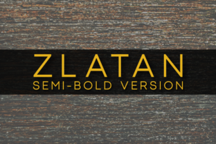 Zlatan Semi-Bold: The Ultimate Sans Serif for Modern Branding
